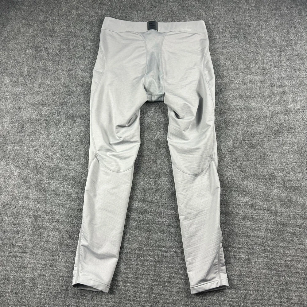 Nike Pro Aeroloft‎ Hyperwarm Tights Mens XL Gray Padded Compression 810383-012